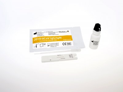Biolidics Antibody Kit 2019-nCoV IgG/IgM (Colloidal Gold)